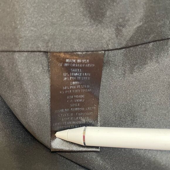 Theory Jasneah Admiral Crepe Mini Dress Black Size 4 - Picture 10 of 11